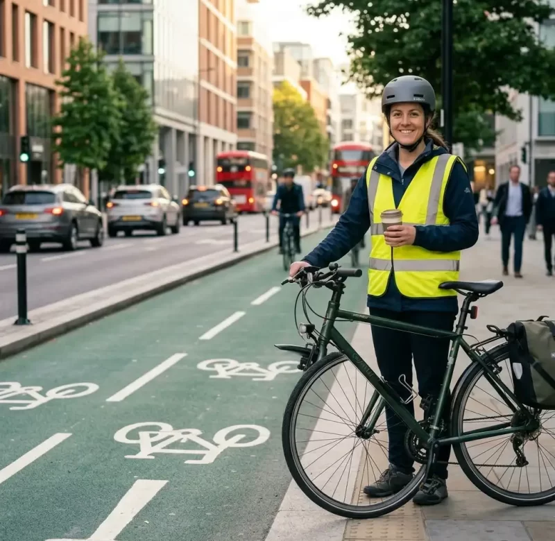 Commuter cyclist